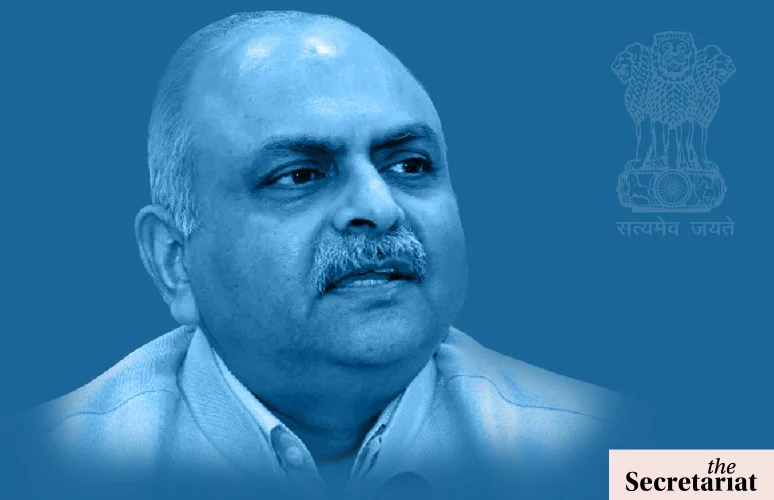 Ravi Agrawal IRS career photograph
